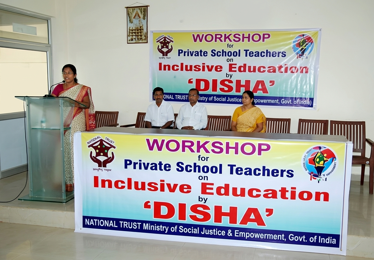 Workshop for private school teachers on inclusive education